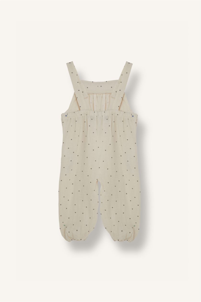 BABY GIRL Ecru جمبسوت موسلين