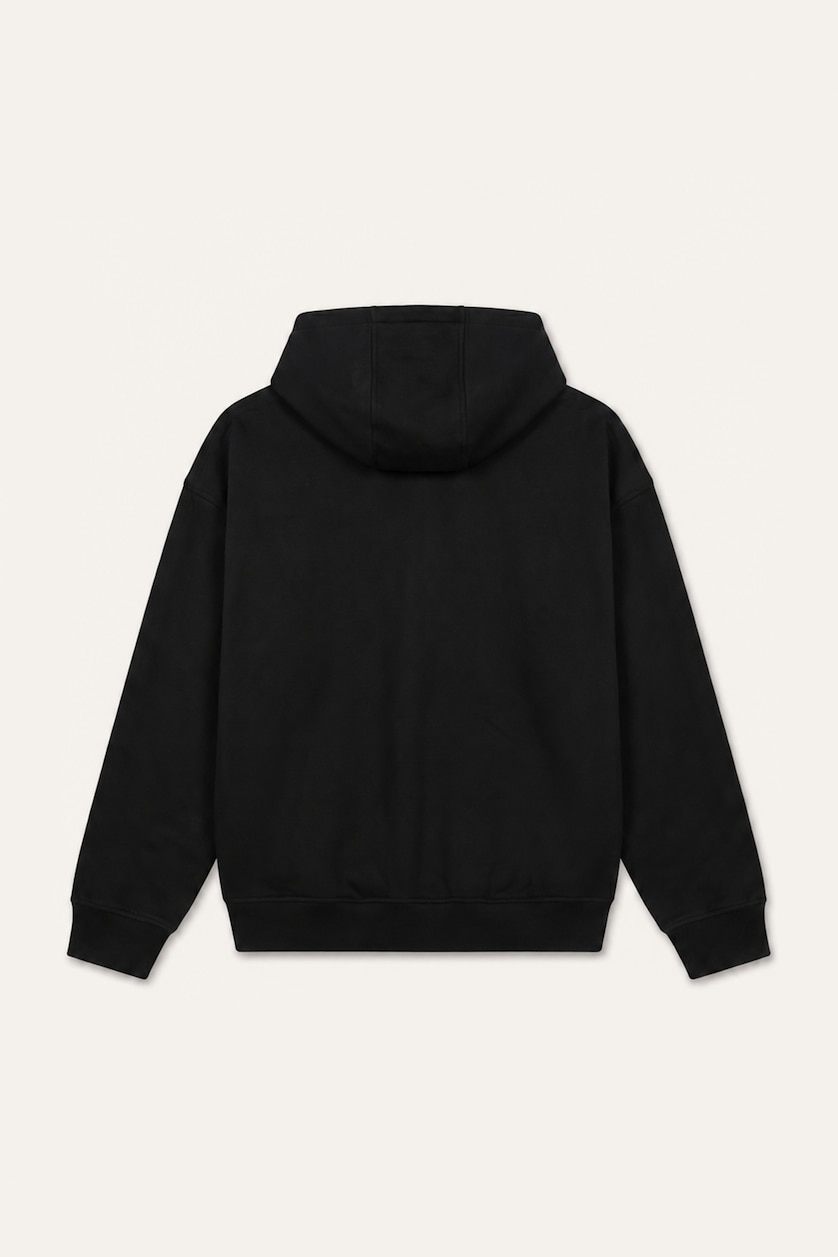 Мужчины Черный Кардиган Boxy Fit