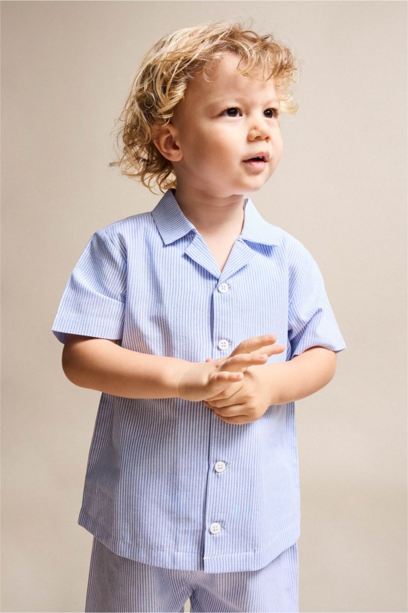 BABY BOY NAVY Baby Boy 2 piece Regular Fit Pyjama Set