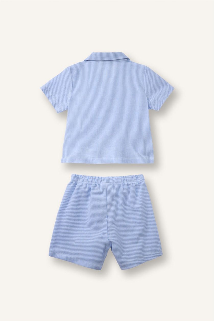 BABY BOY NAVY Baby Boy 2 piece Regular Fit Pyjama Set