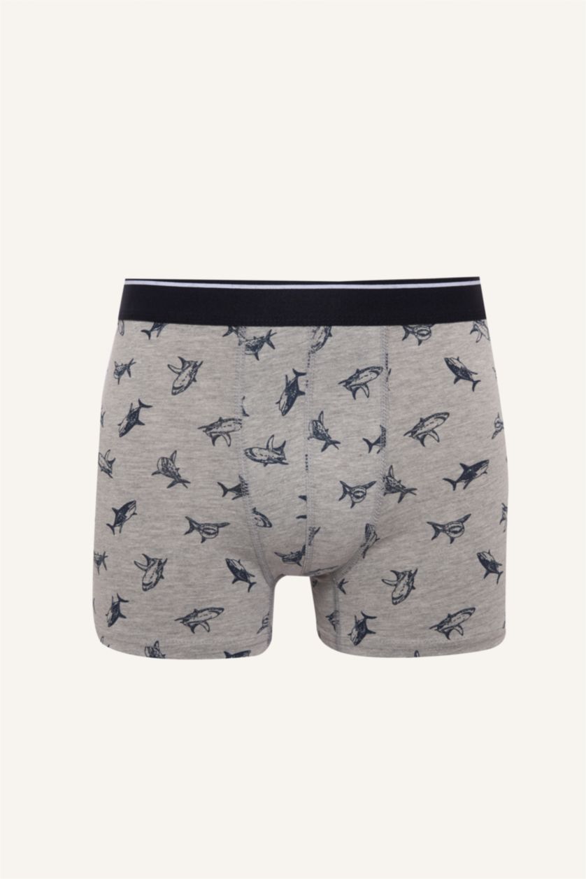 رجال كحلي بوكسر قصة عادية - 3 قطع