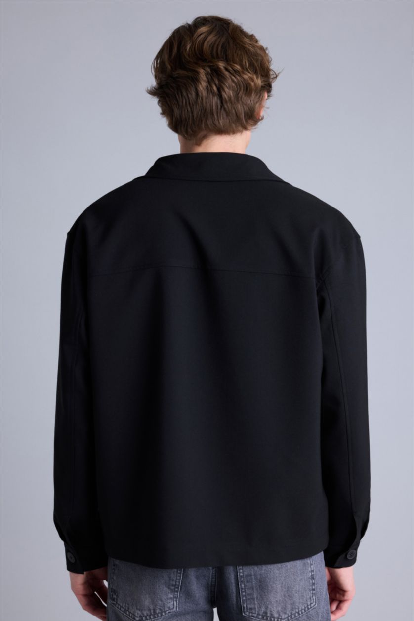 رجال أسود سترة بليزر قصة عادية بياخة بولو