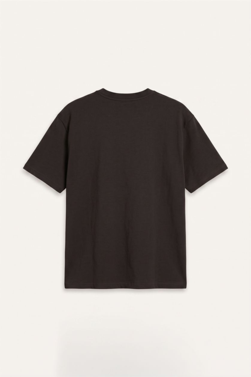 رجال بني Regular Fit Short Sleeve T-Shirt