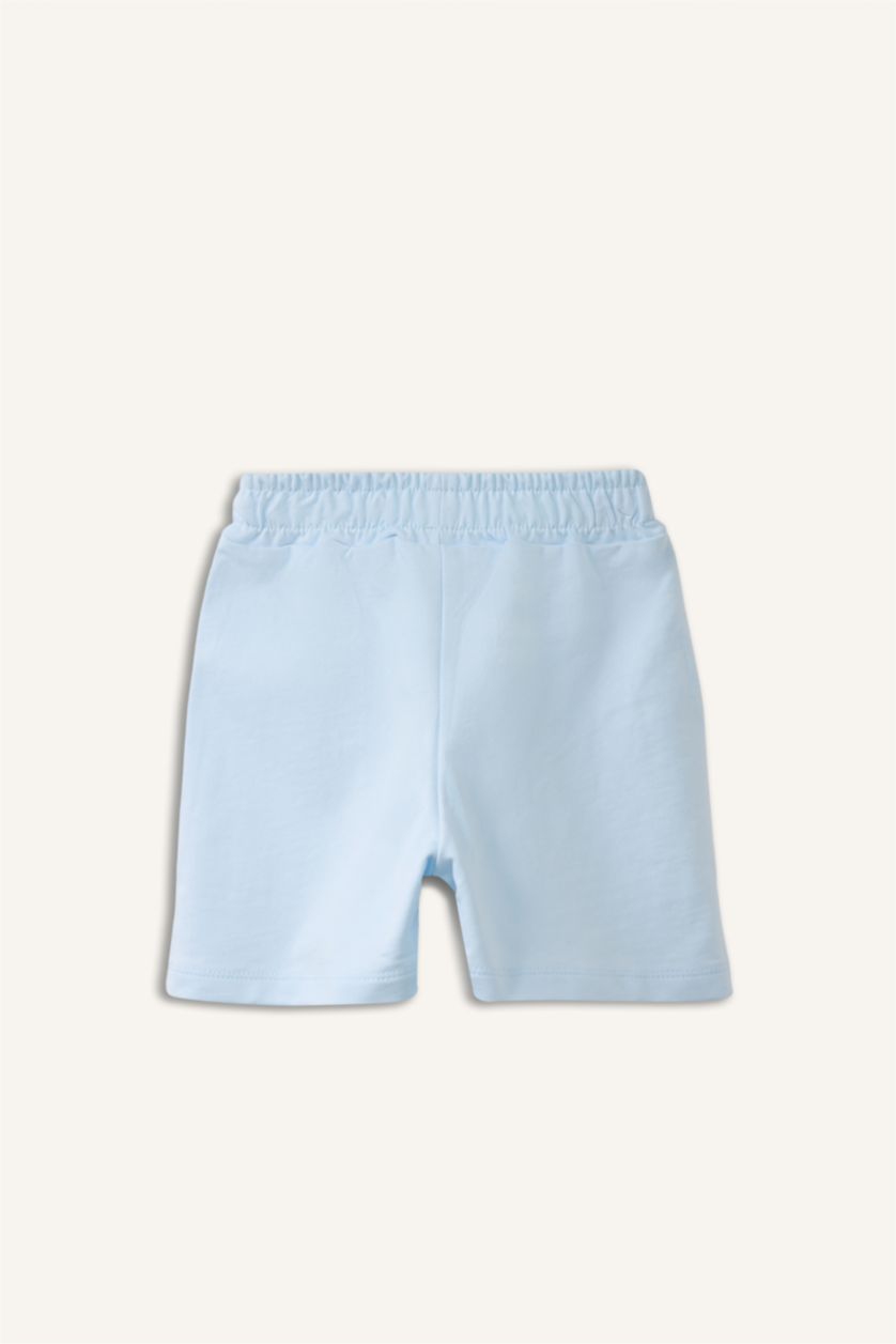 Kız Bebek Açık Mavi Kız Bebek Şort
