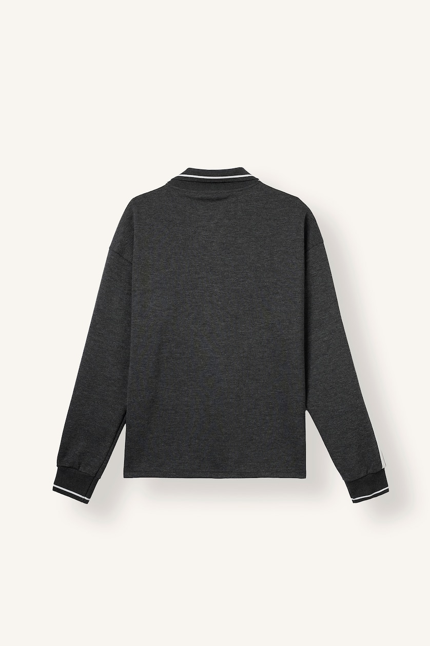 Ерлер Антрацит Boxy Fit свитшот