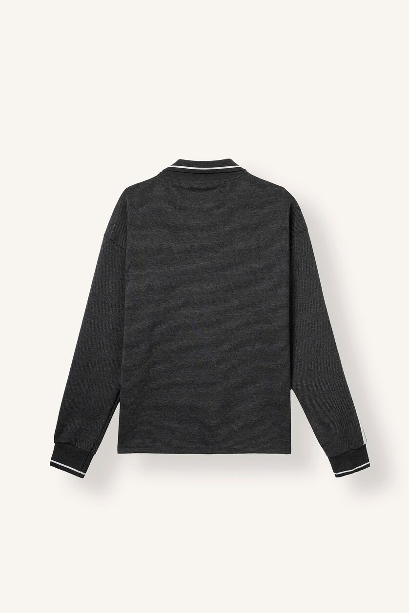 Ерлер Антрацит Boxy Fit свитшот