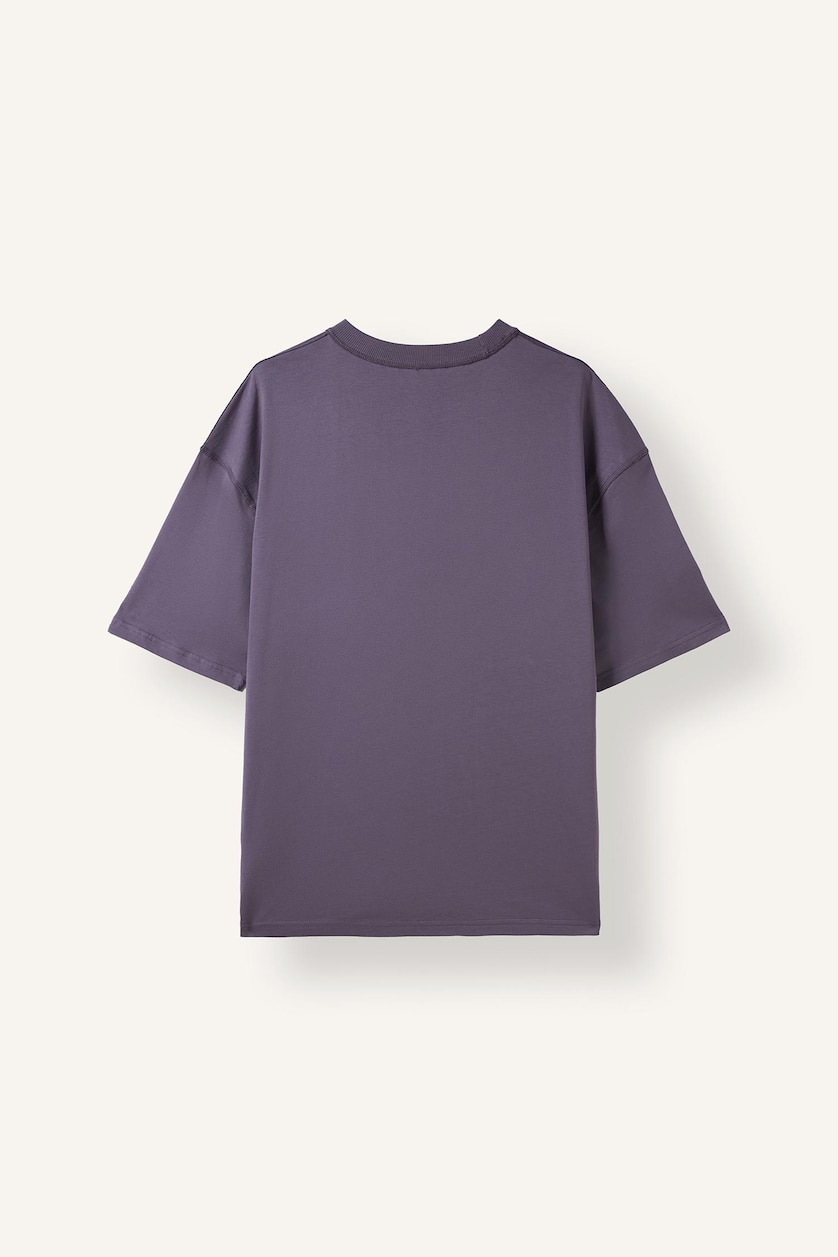 MAN Purple Loose Fit Short Sleeve T-Shirt
