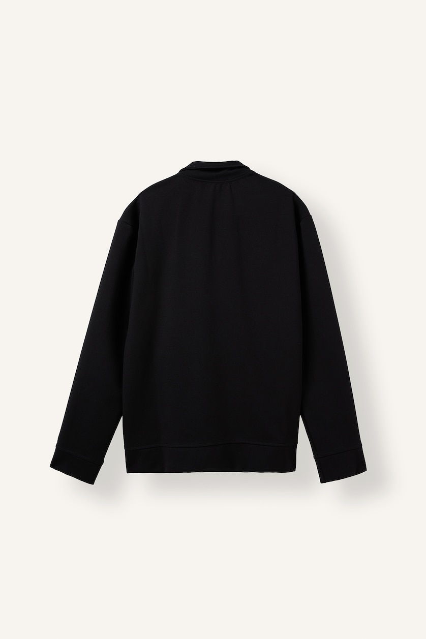 Men NAVY Regular Fit Twill Cardigan