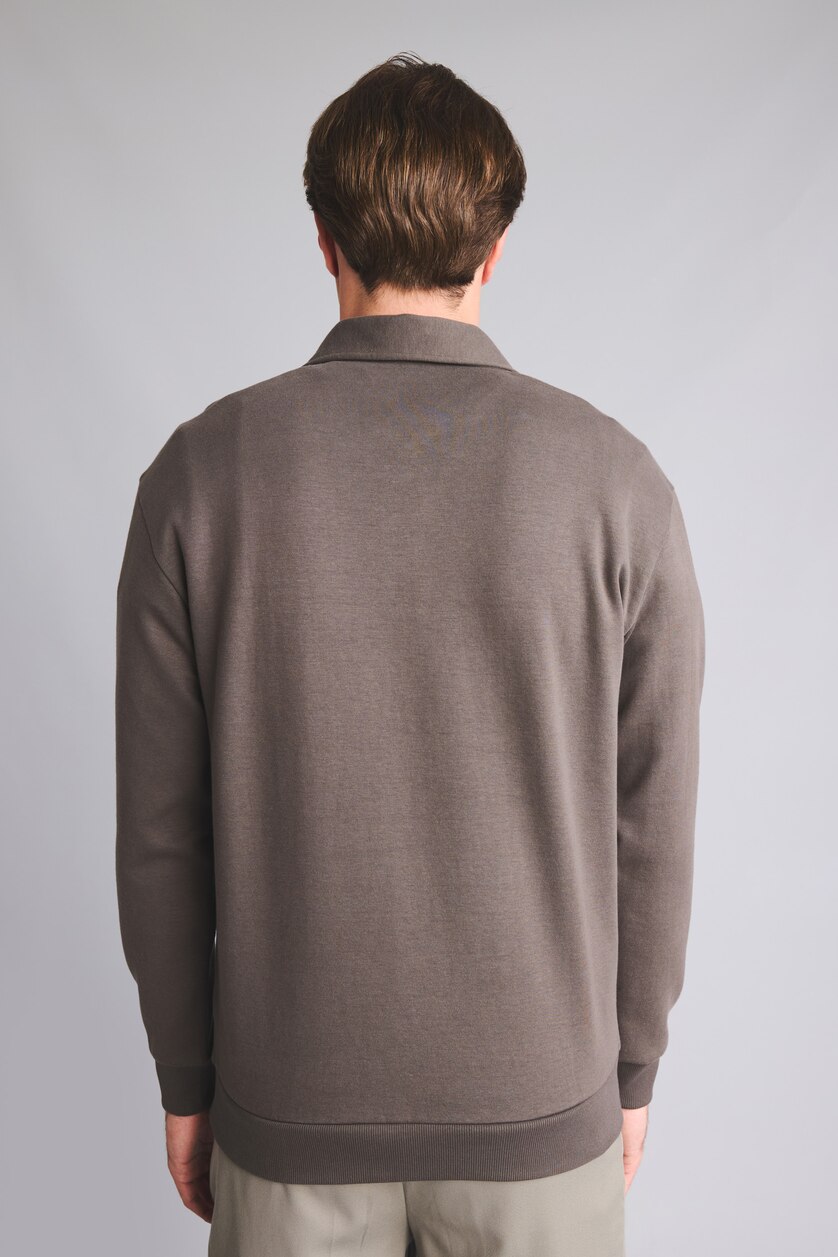Ерлер Қараңғы Хаки Regular Fit свитшот