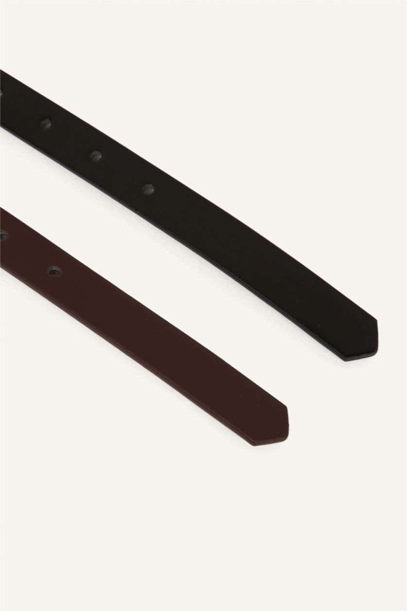 Kadın Karma Suni Deri Kemer