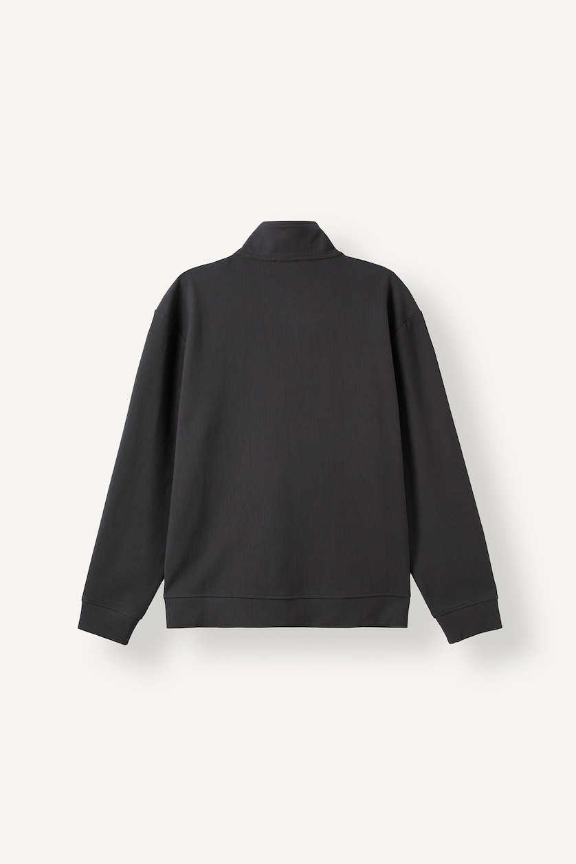 Men Dark Anthracite Regular Fit Cardigan