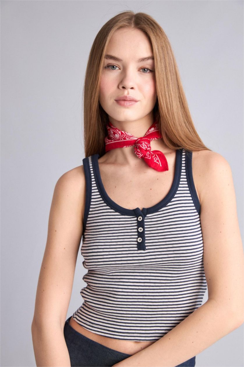 Woman Light Blue كيمونه مخصر سليم فيت