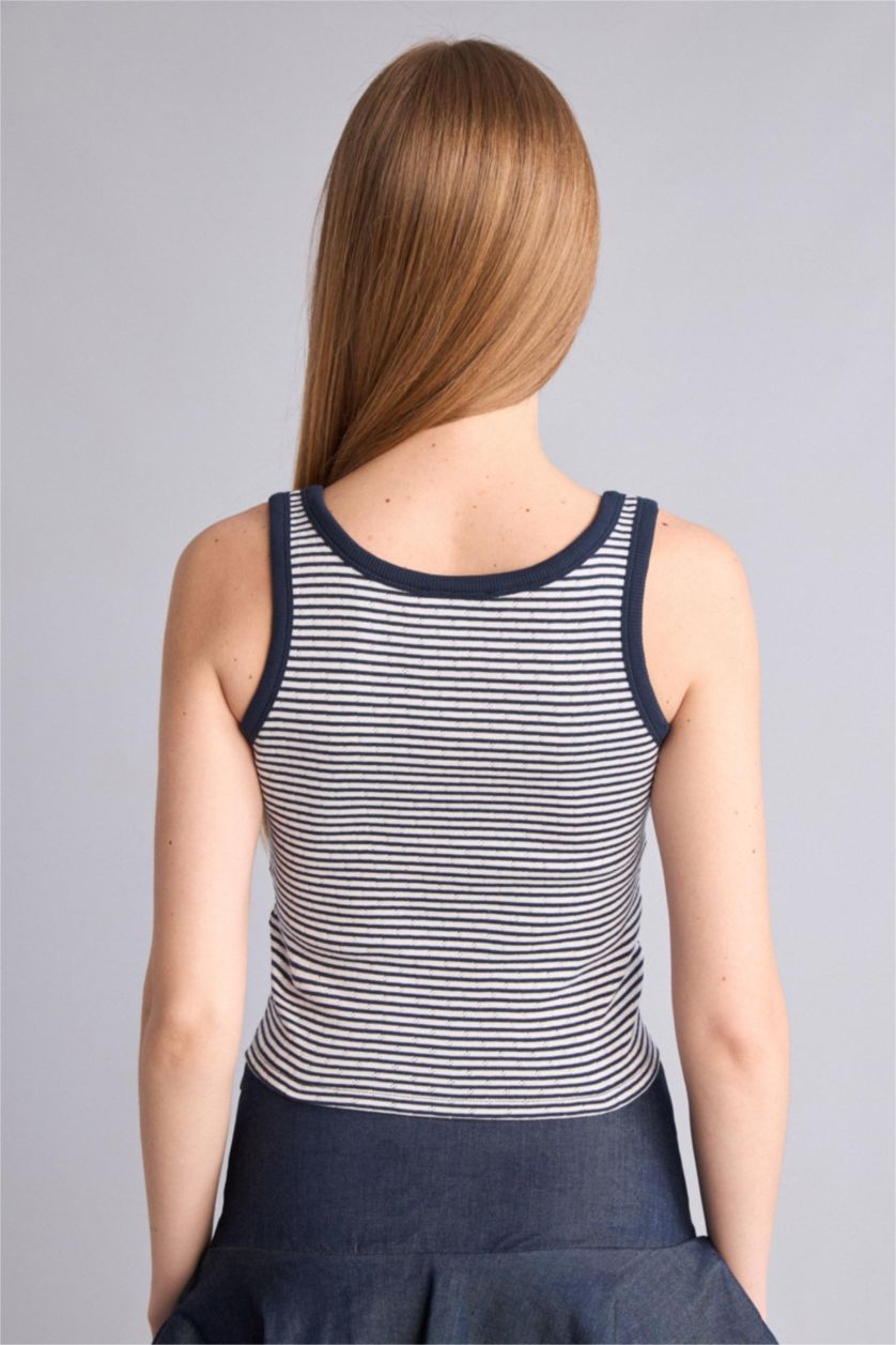 Woman Light Blue كيمونه مخصر سليم فيت