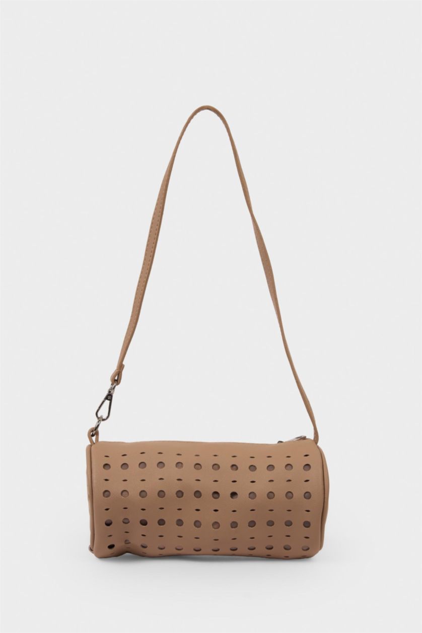 Kadın Koyu Vizon Kadın Omuz Çantası