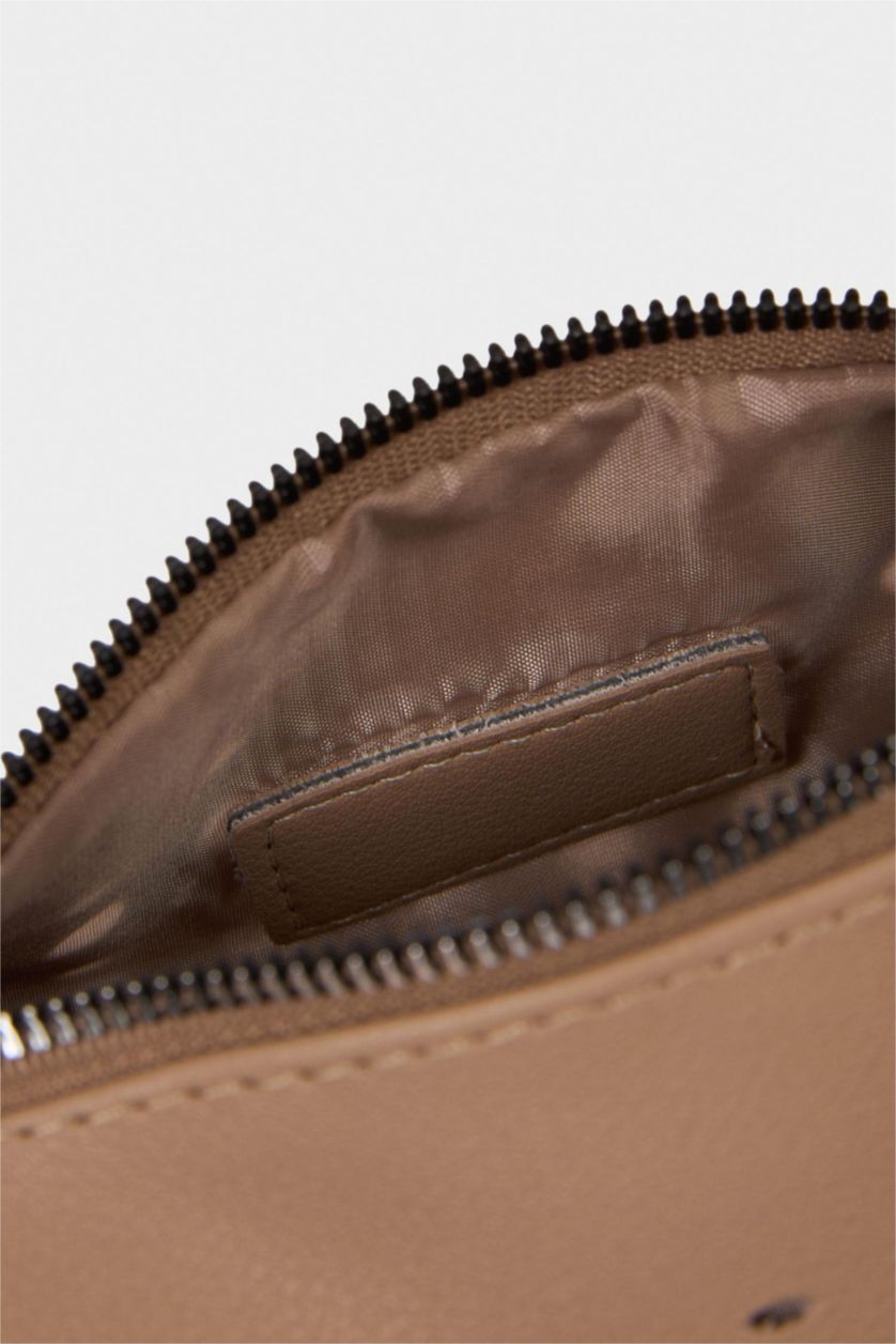 Kadın Koyu Vizon Kadın Omuz Çantası