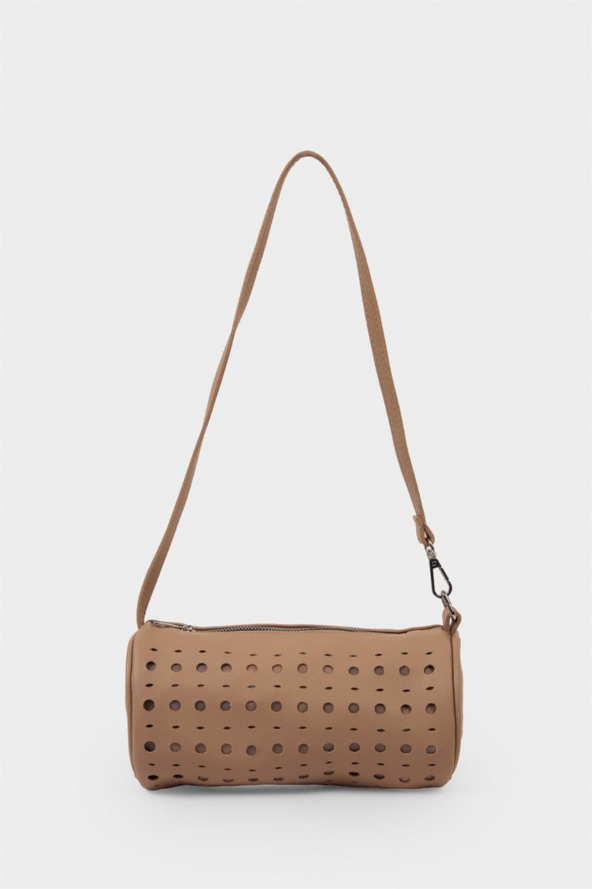 Kadın Koyu Vizon Kadın Omuz Çantası