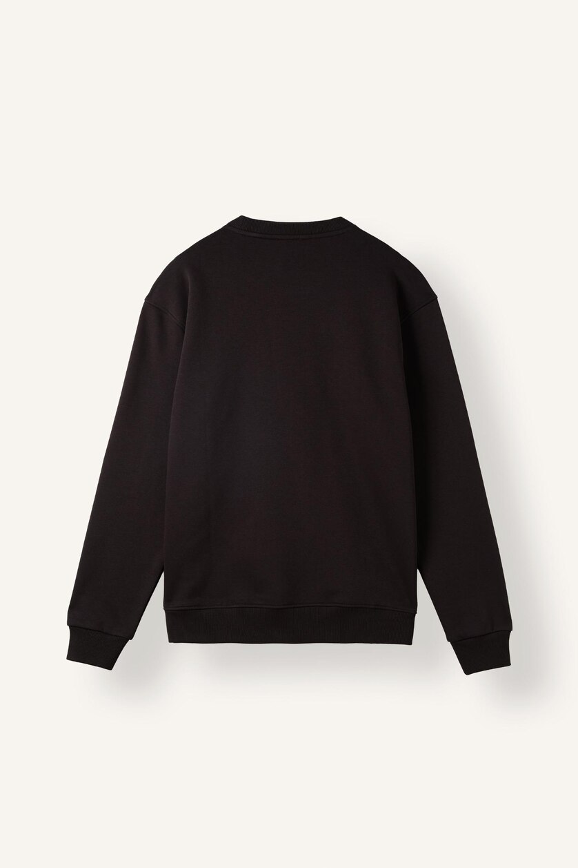 MAN Brown Regular Fit Heavyweight Fabric Sweatshirt