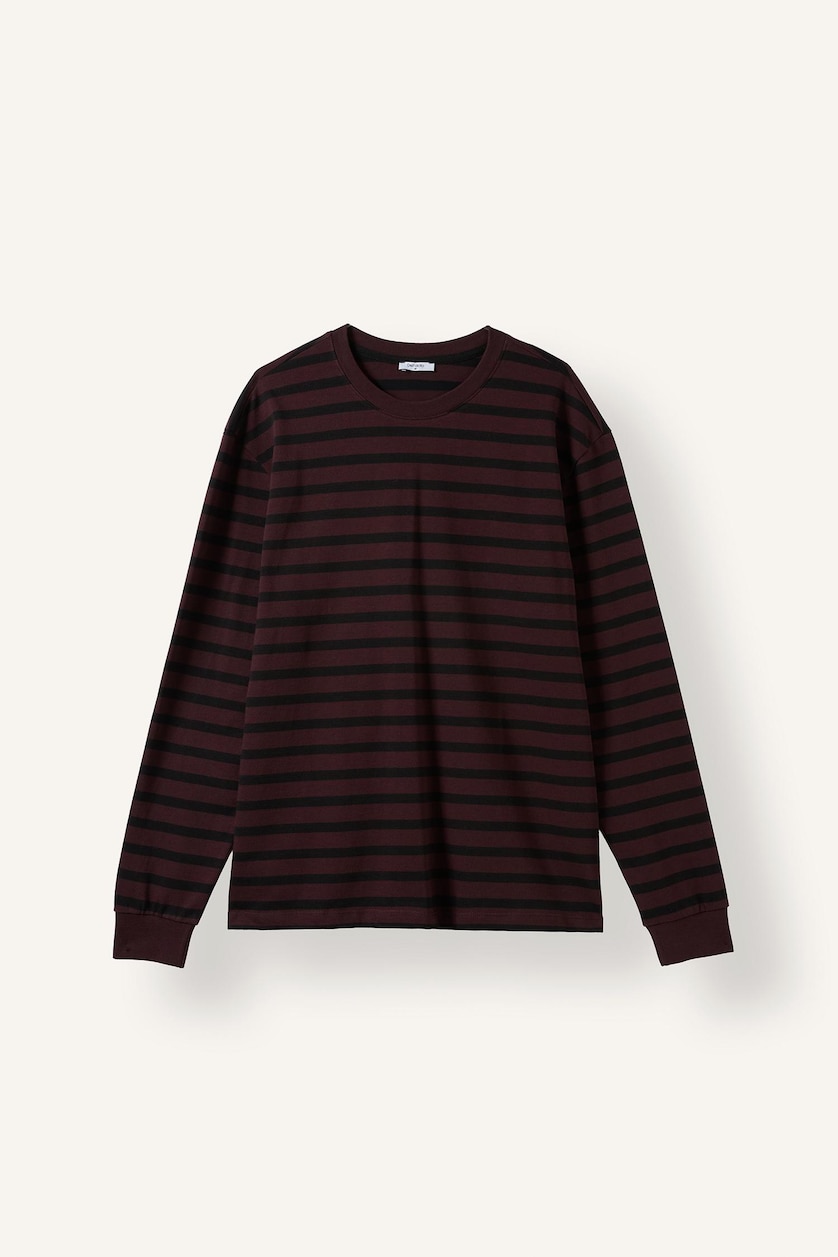 Men Brown Regular Fit Long Sleeve T-Shirt