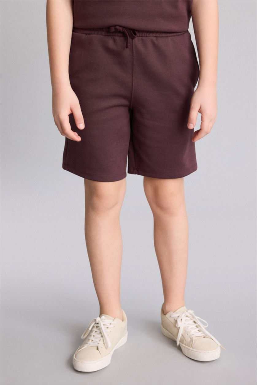 Young Boys - Teen Boys Plum 2 piece Oversize Fit Set