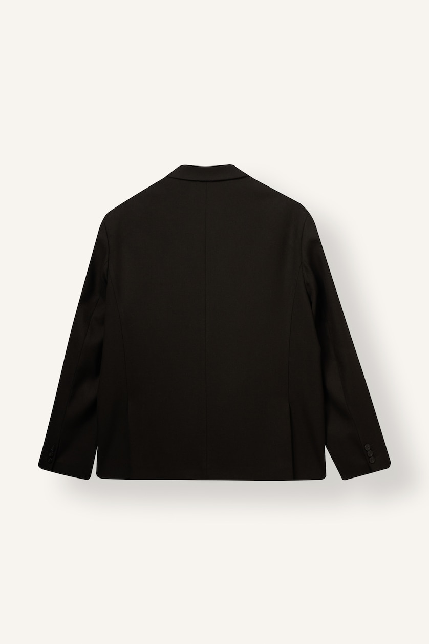 Erkek Koyu Kahve Regular Fit Kruvaze Blazer