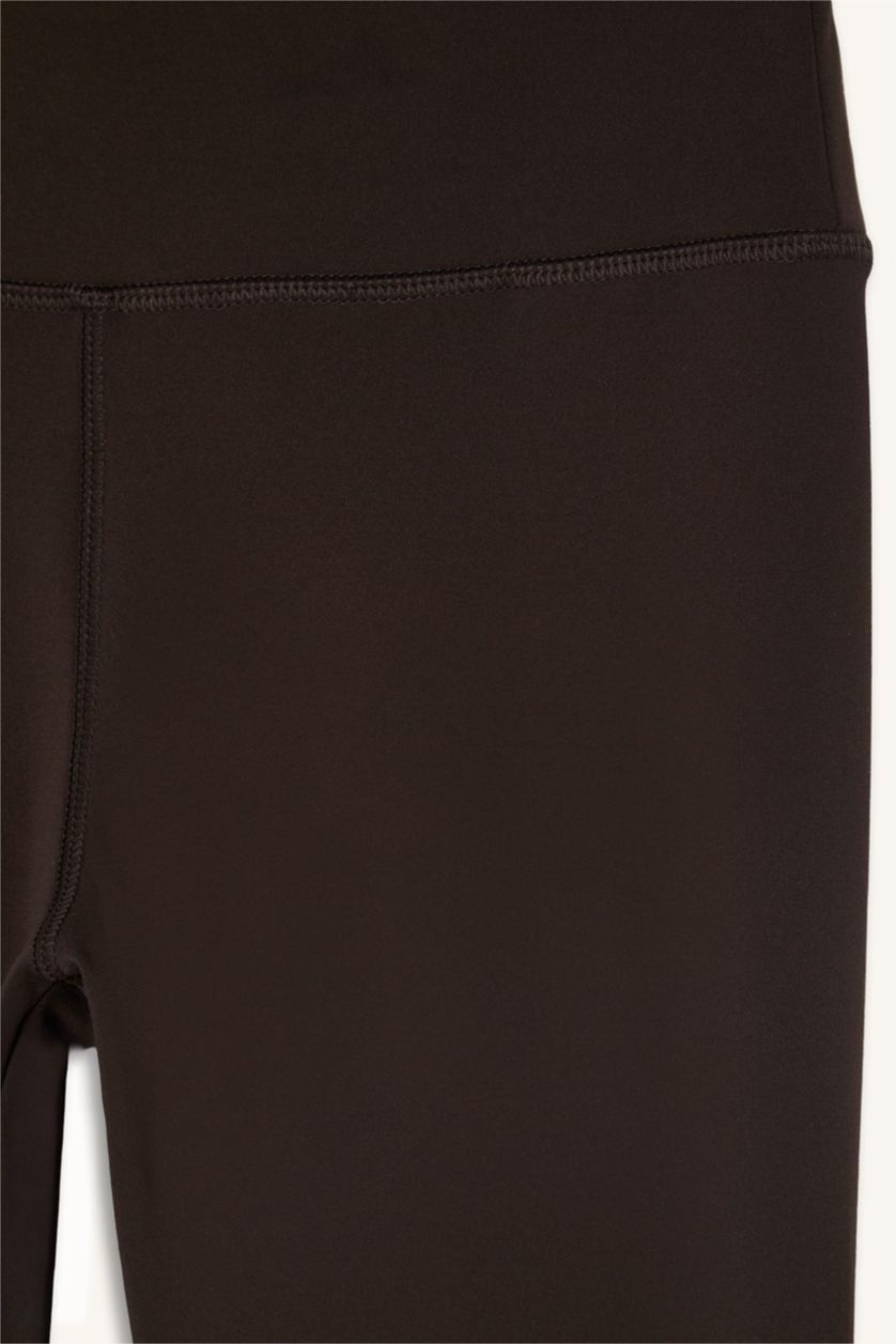 Women Brown Sport Leggings