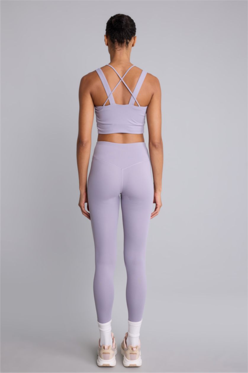 Women Açık Mor Sport Leggings