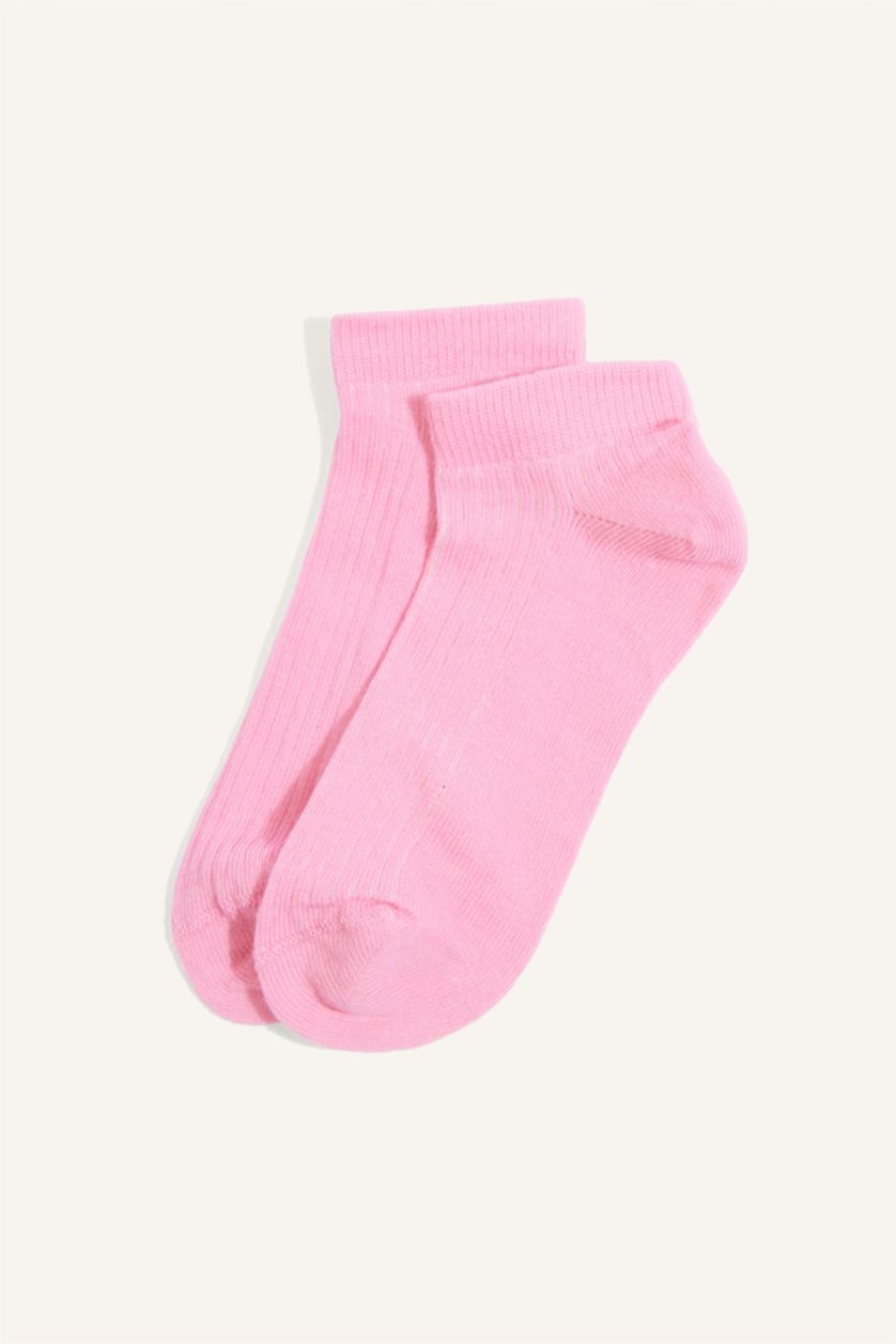 Young Girls - Teen Girls Light Pink Girl 7 piece Short Socks
