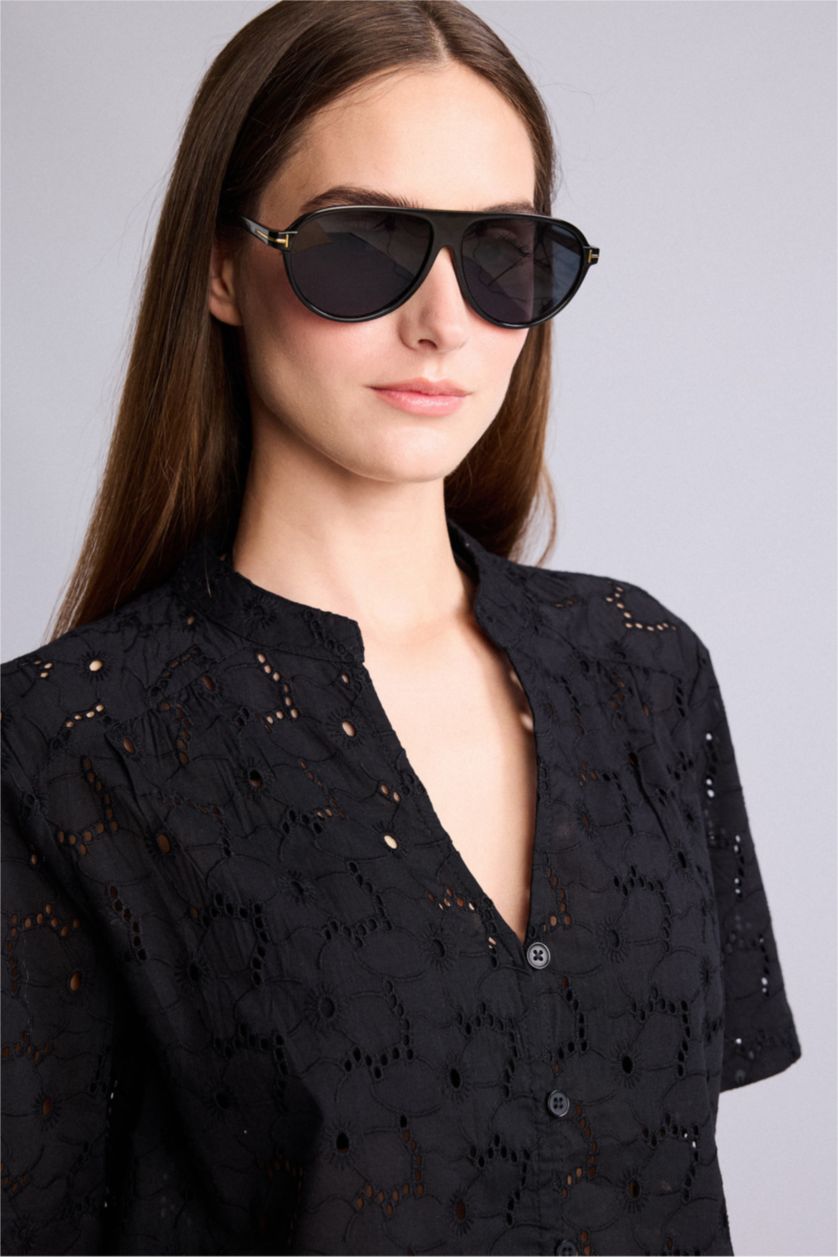 Women Black Sunglasses