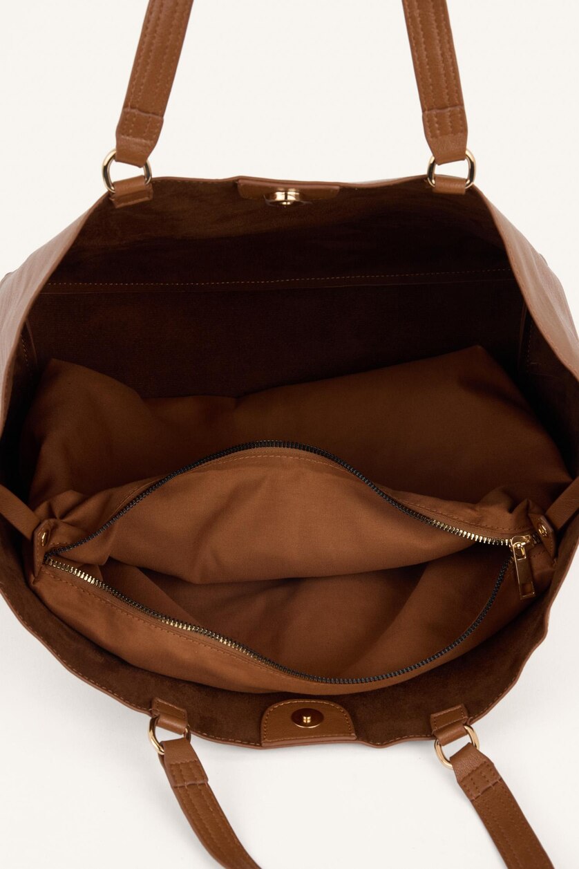 Woman Tan Shoulder bag