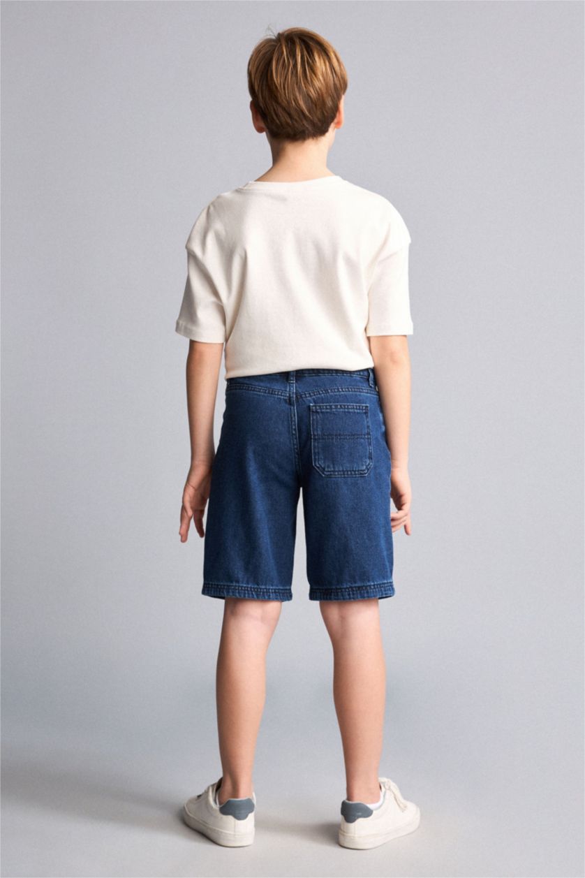 Young Boys - Teen Boys Blue Boy Regular Fit Shorts