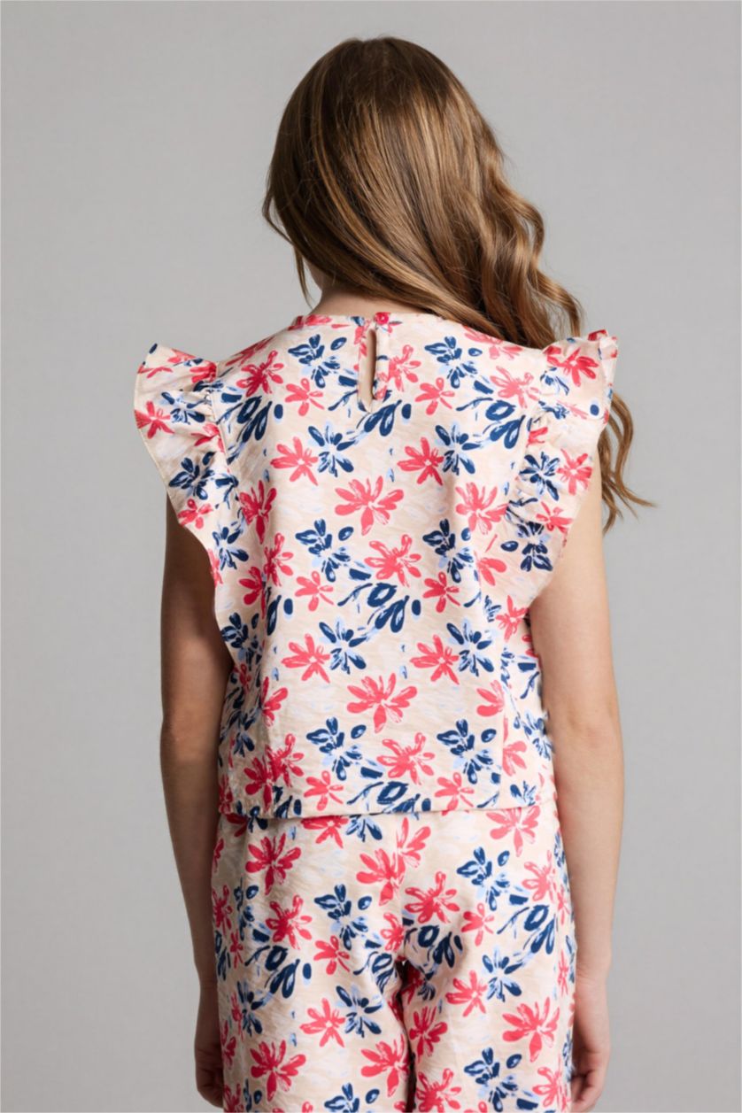 بنات اللون الحجري بلوزة بناتي نص ردن