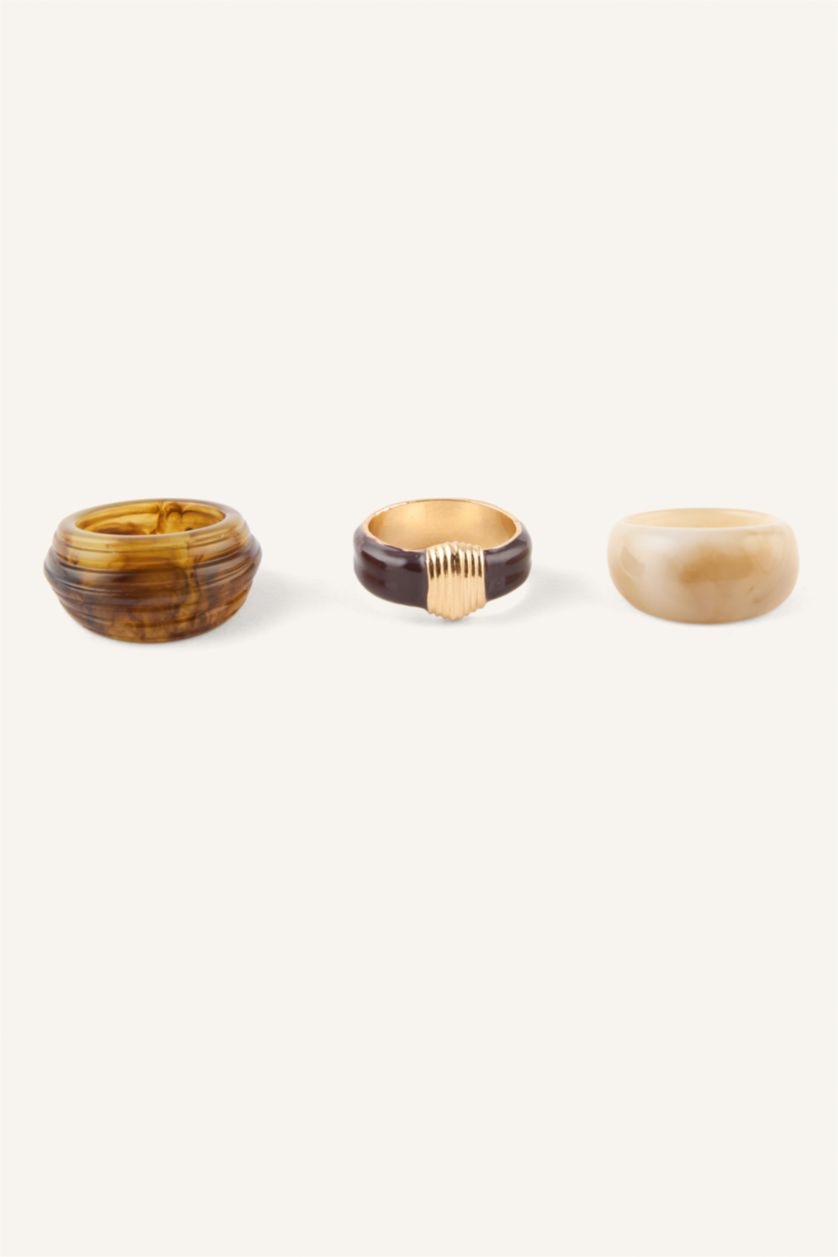 Women Karma 3 piece Ring