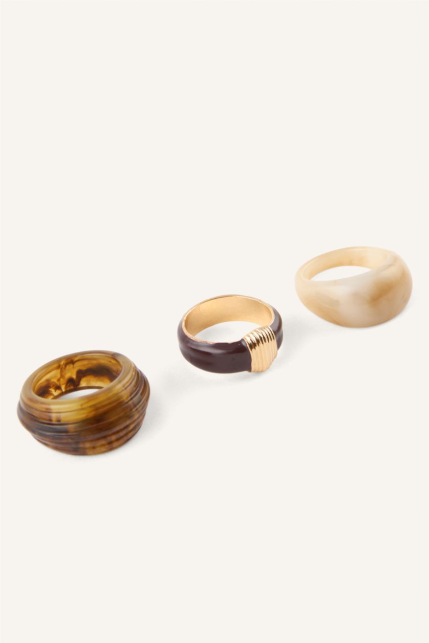 Women Karma 3 piece Ring
