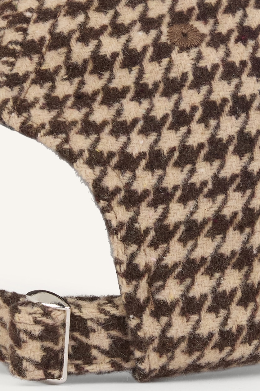 Men Brown Man Cachet Plaid Hat