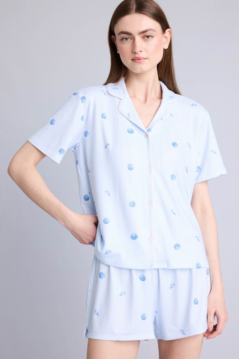 Kadın Açık Mavi Regular Fıt 2'li Softshell Pijama Takım