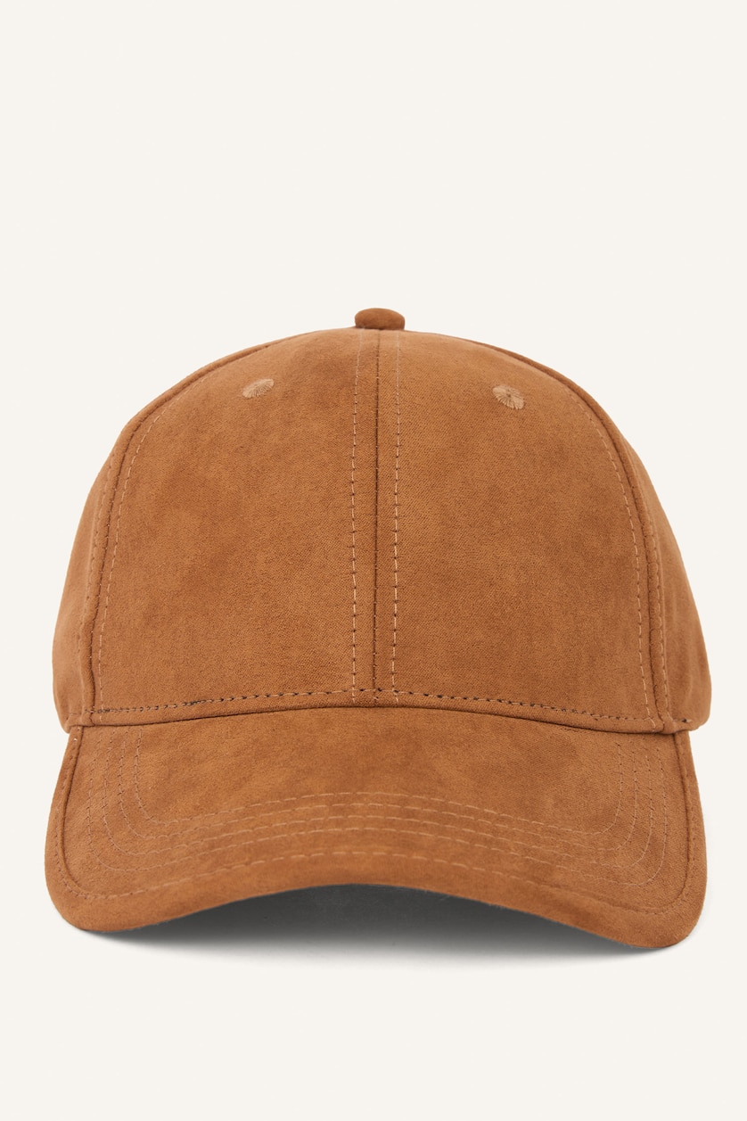 Men Camel Man Suede Basic Hat