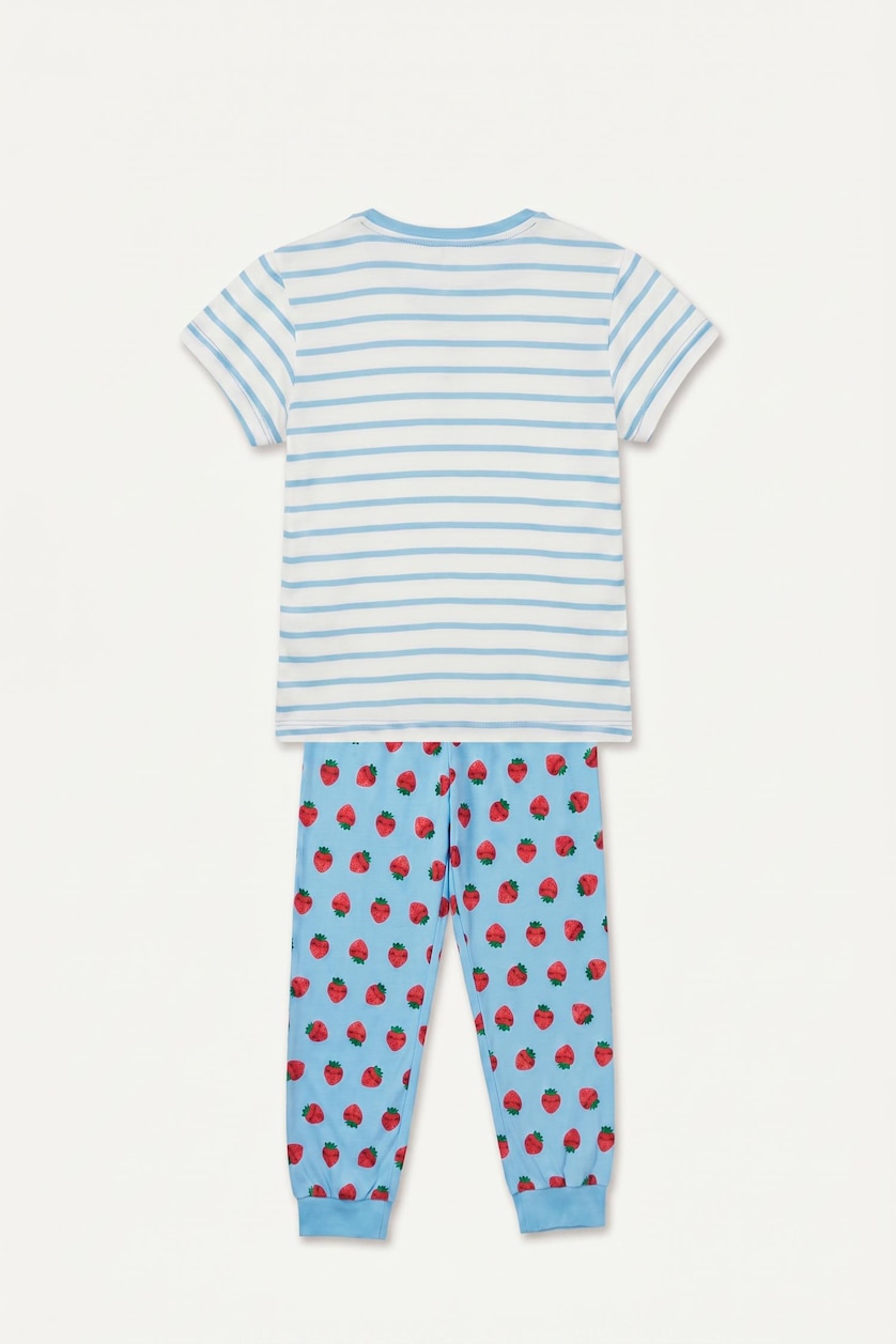 BÉBÉ FILLE Blanc Ensemble Pyjama 100% coton pour bébé filleue