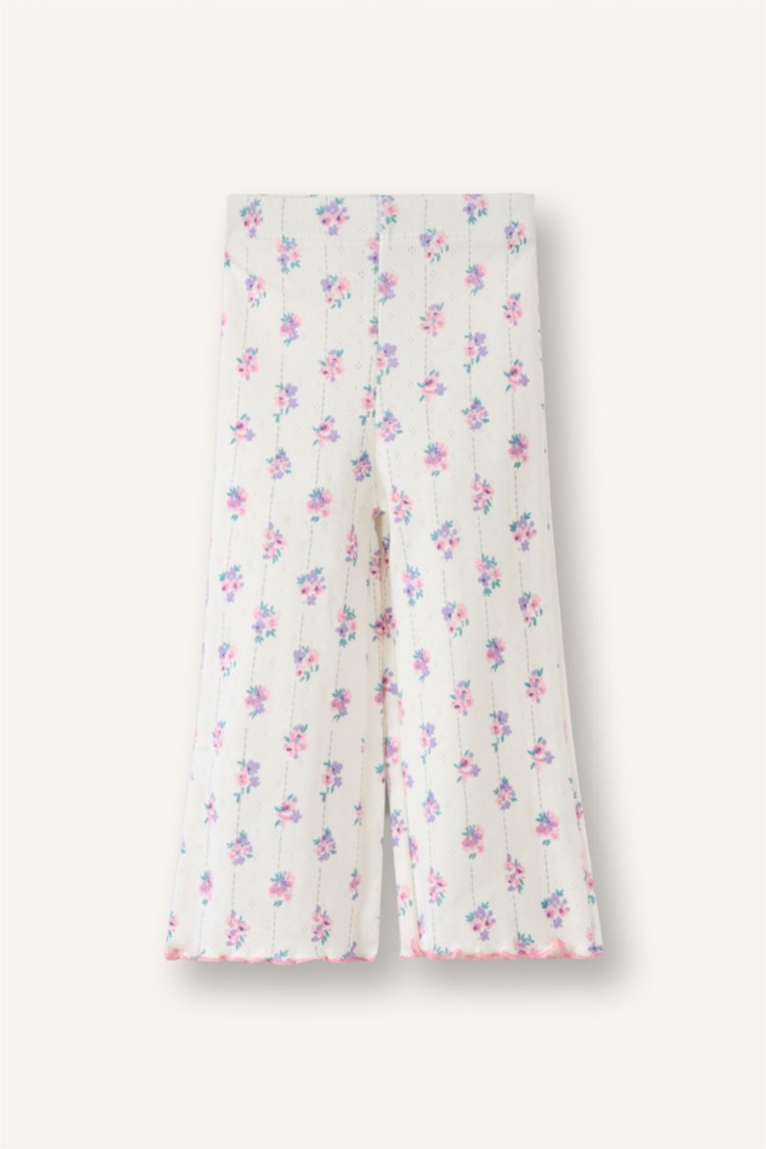 BABY GIRL Ecru Baby Girl 2 Piece Pajama Set