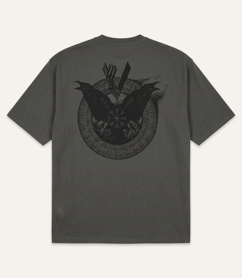 MAN Anthracite Boxy Fit Short Sleeve T-Shirt