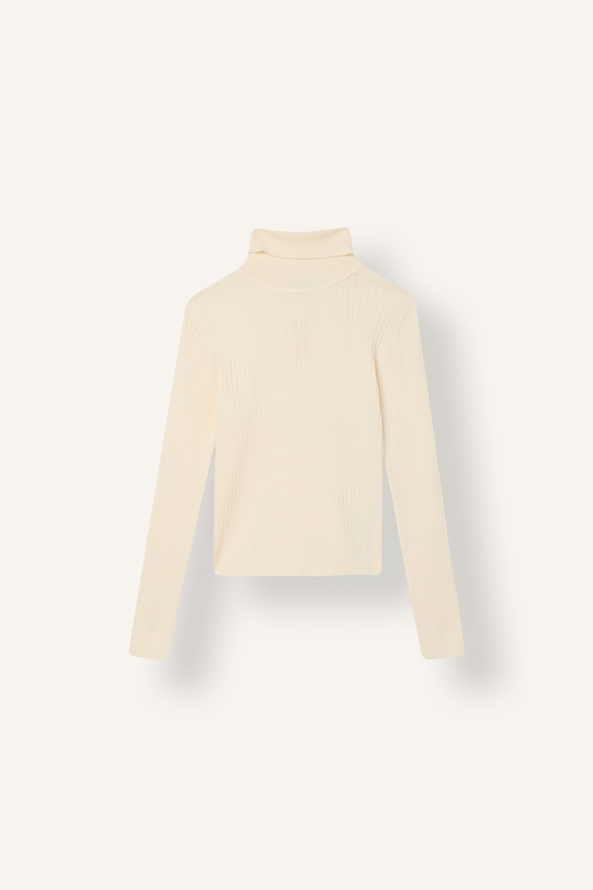 Young Girls - Teen Girls Ecru Girl Regular Fit Turtleneck Pullover