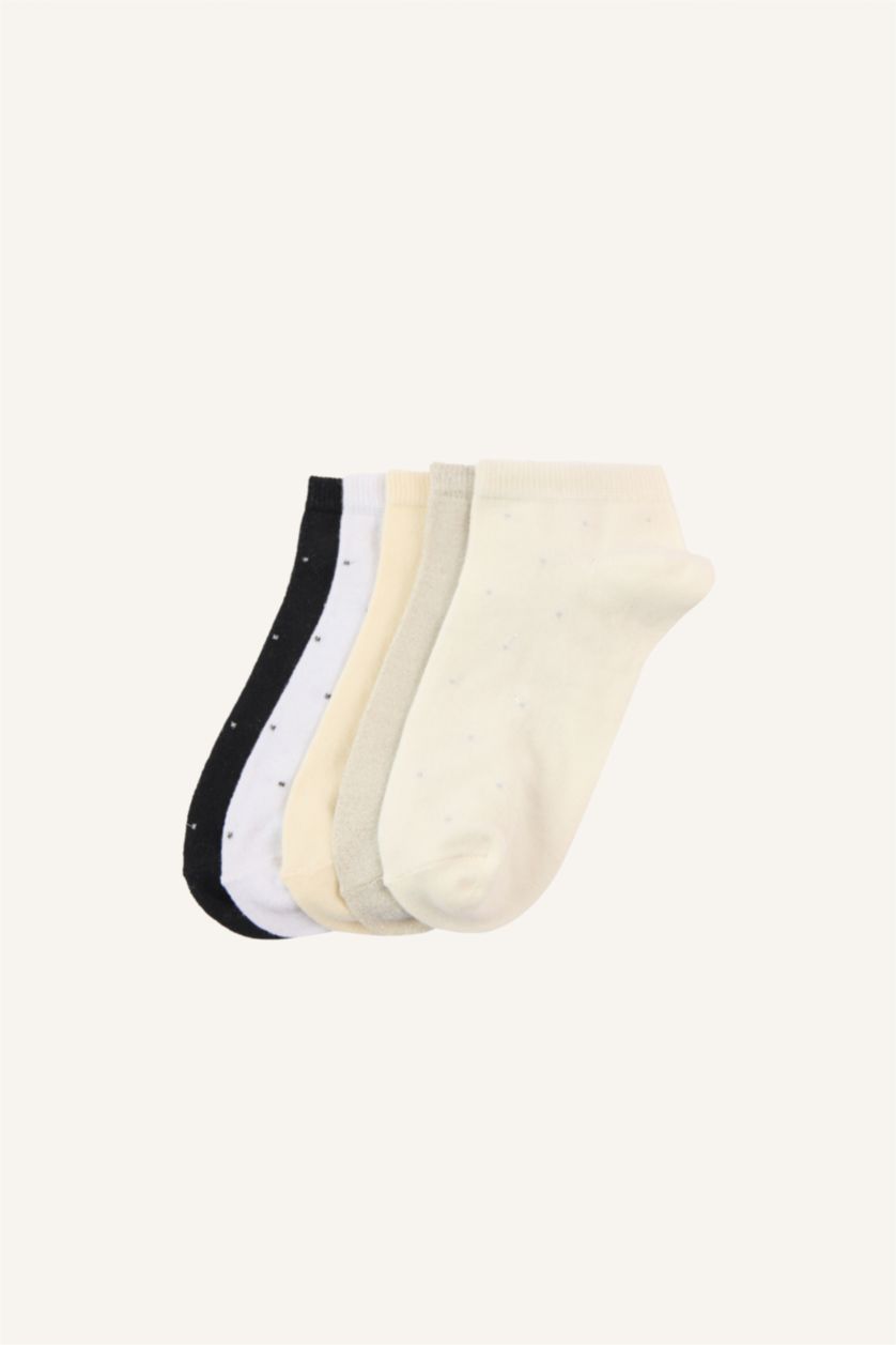 Women Karma 5 Piece Cotton Short Socks