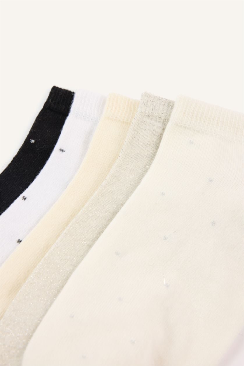 Women Karma 5 Piece Cotton Short Socks