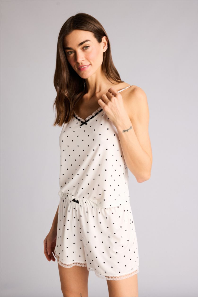 Kadın Ekru Regular Fıt Askılı 2'li Softshell Takım