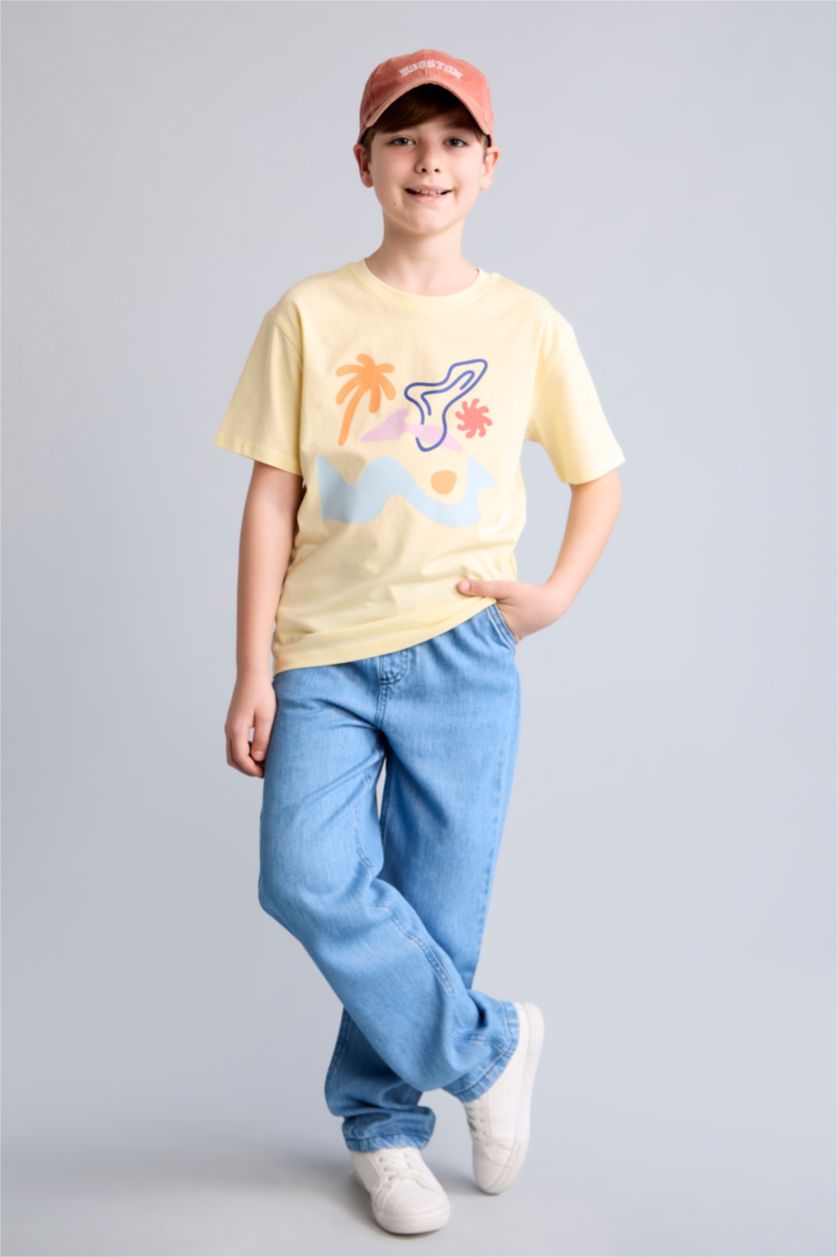 Boys & Teens Light Blue بنطرون جينز ولادي