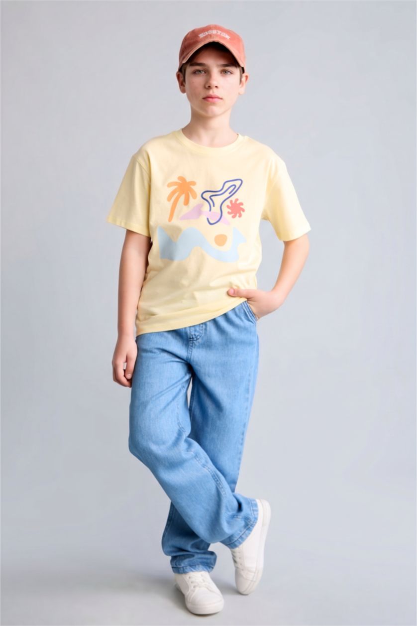Young Boys - Teen Boys Light Blue Jeans