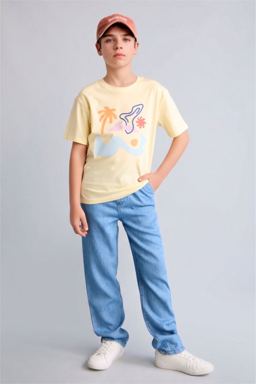 Young Boys - Teen Boys Light Blue Jeans