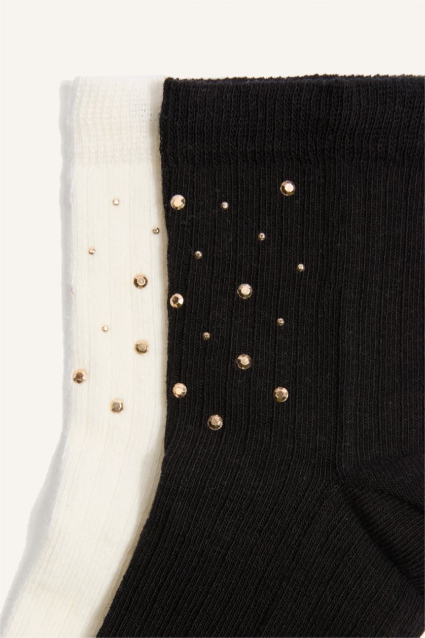 Women Karma 2 piece Cotton Short Socks