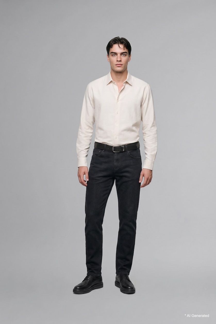 Erkek Koyu Yeşil Sergıo Regular Fit Jean
