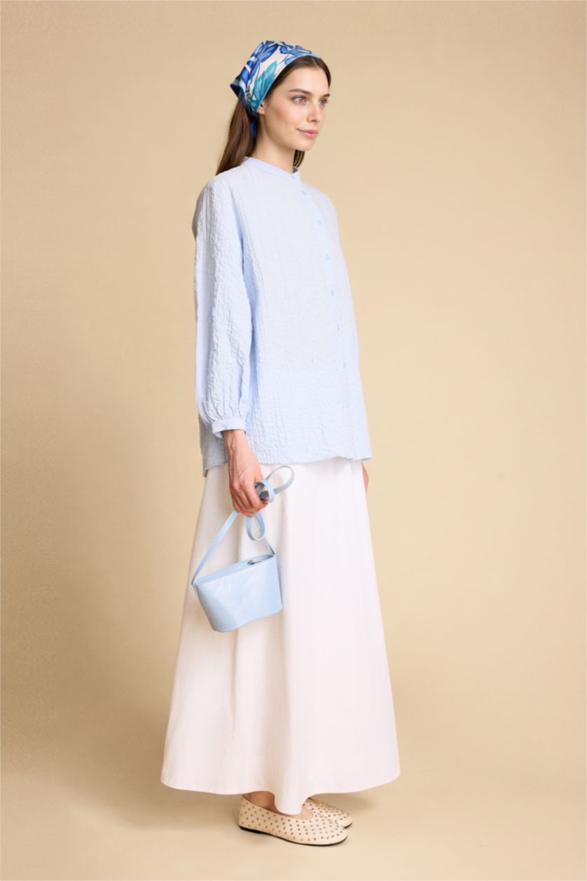 WOMAN White A Cut Maxi