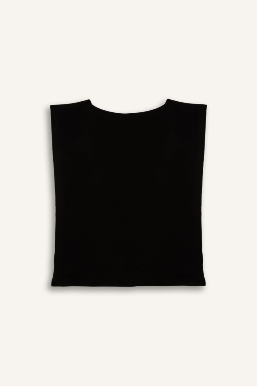 رجال أسود سكارف تريكو رجالي